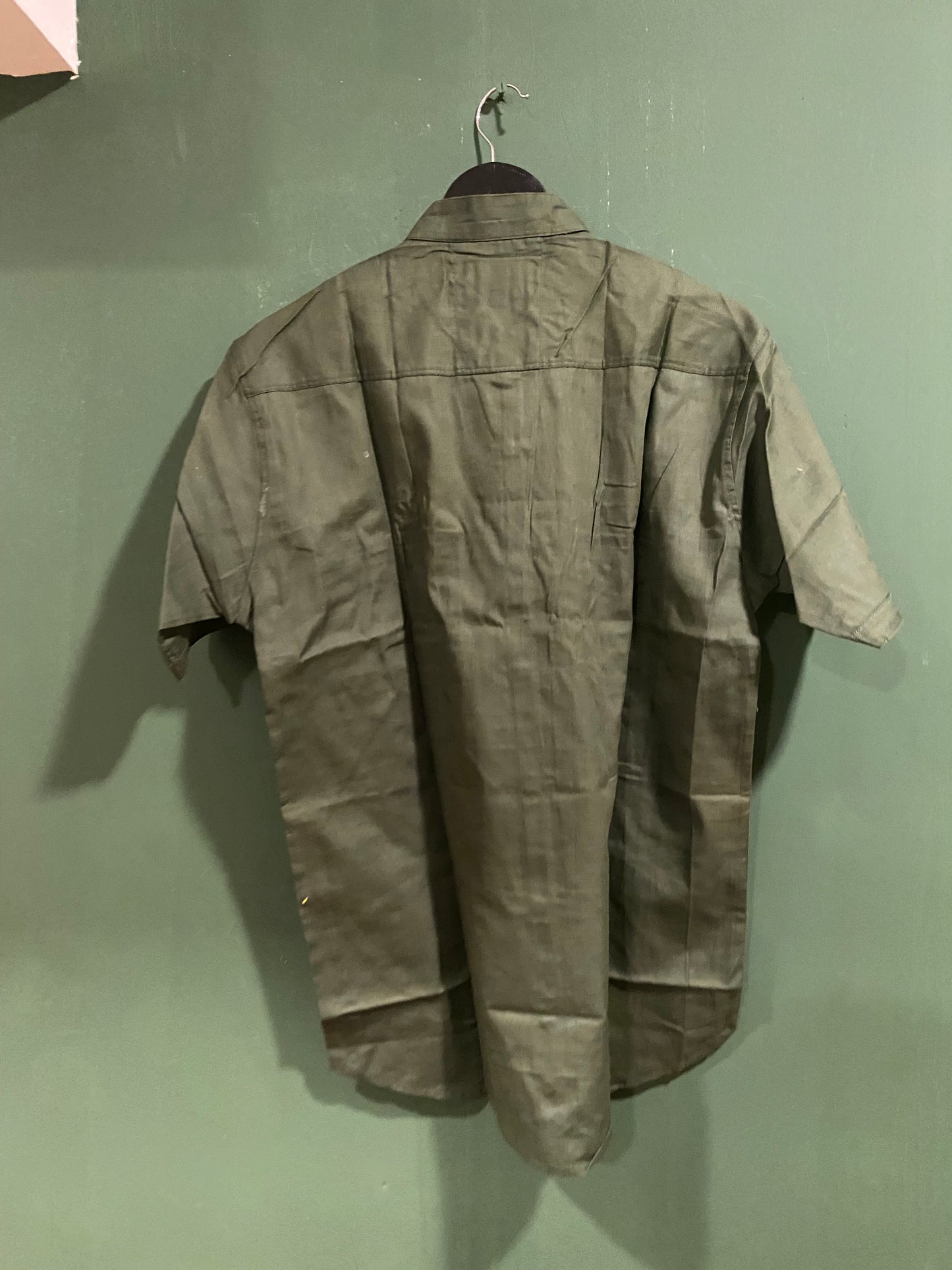 Olive Green Short Sleeve Shirt