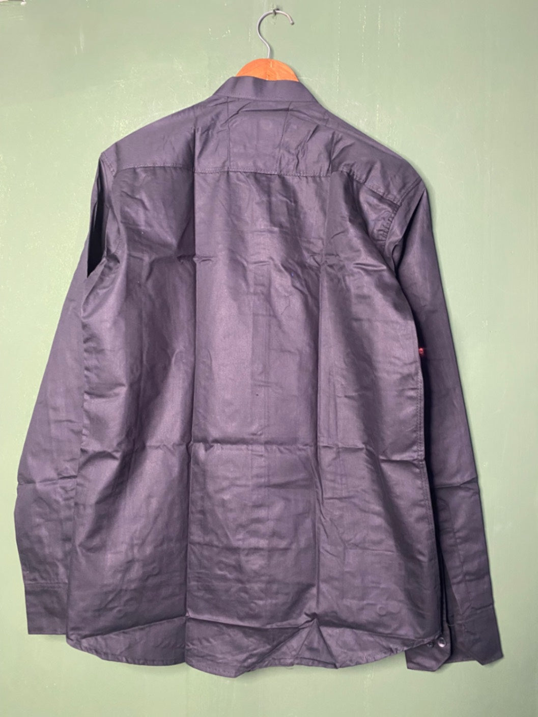 Black plain casual shirt