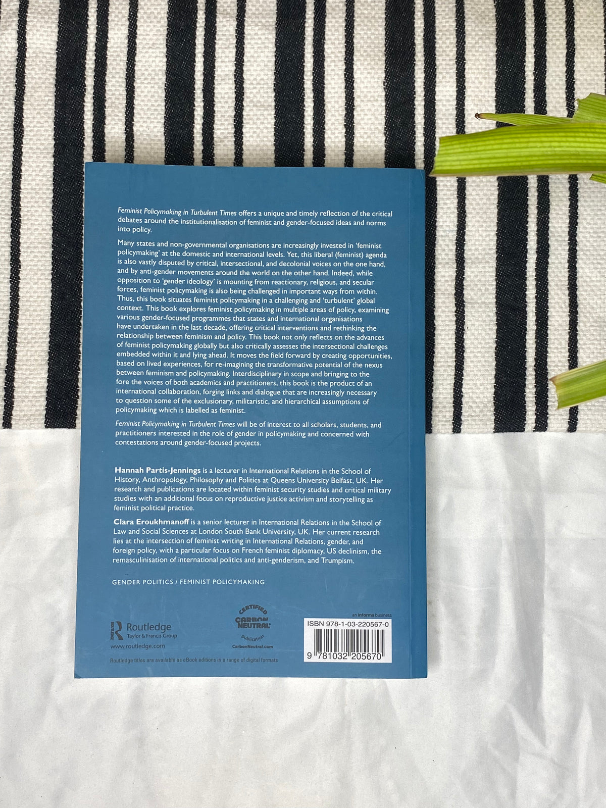Feminist Policymaking in Turbulent Times by Hannah Partis-Jennings & Clara Eroukhmanoff