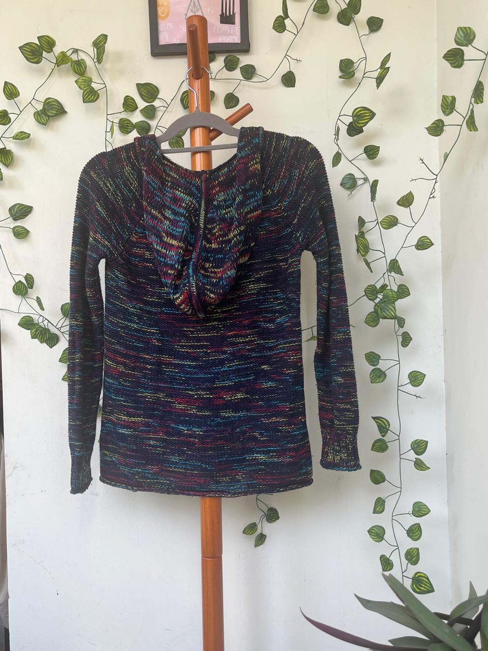 Eddie Bauer Multicolour Knitted Hoodie