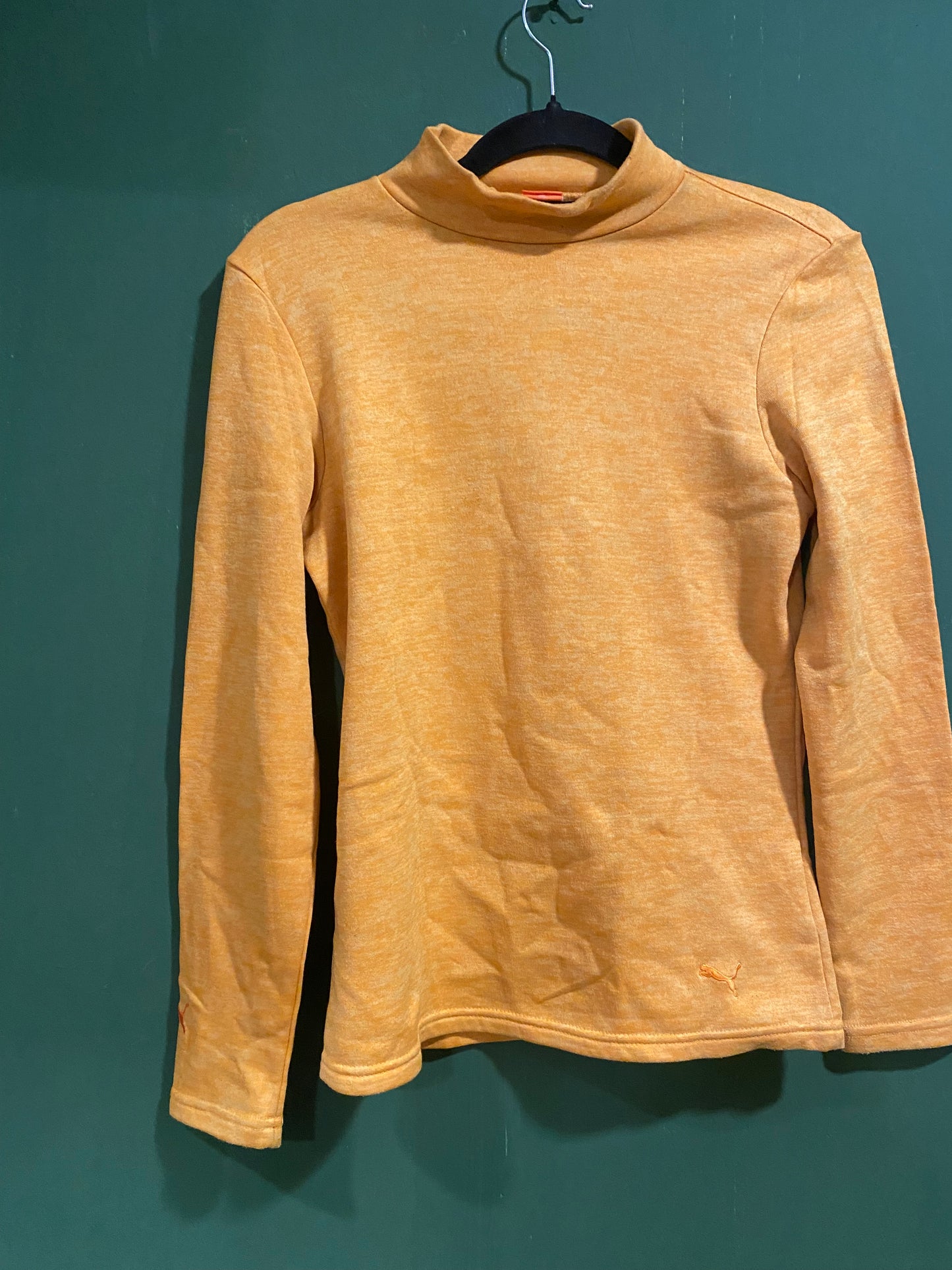 Mustard High Neck Top