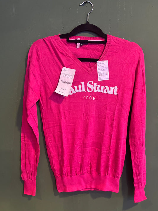 Paul Stuart Sport Pink V-Neck (women)