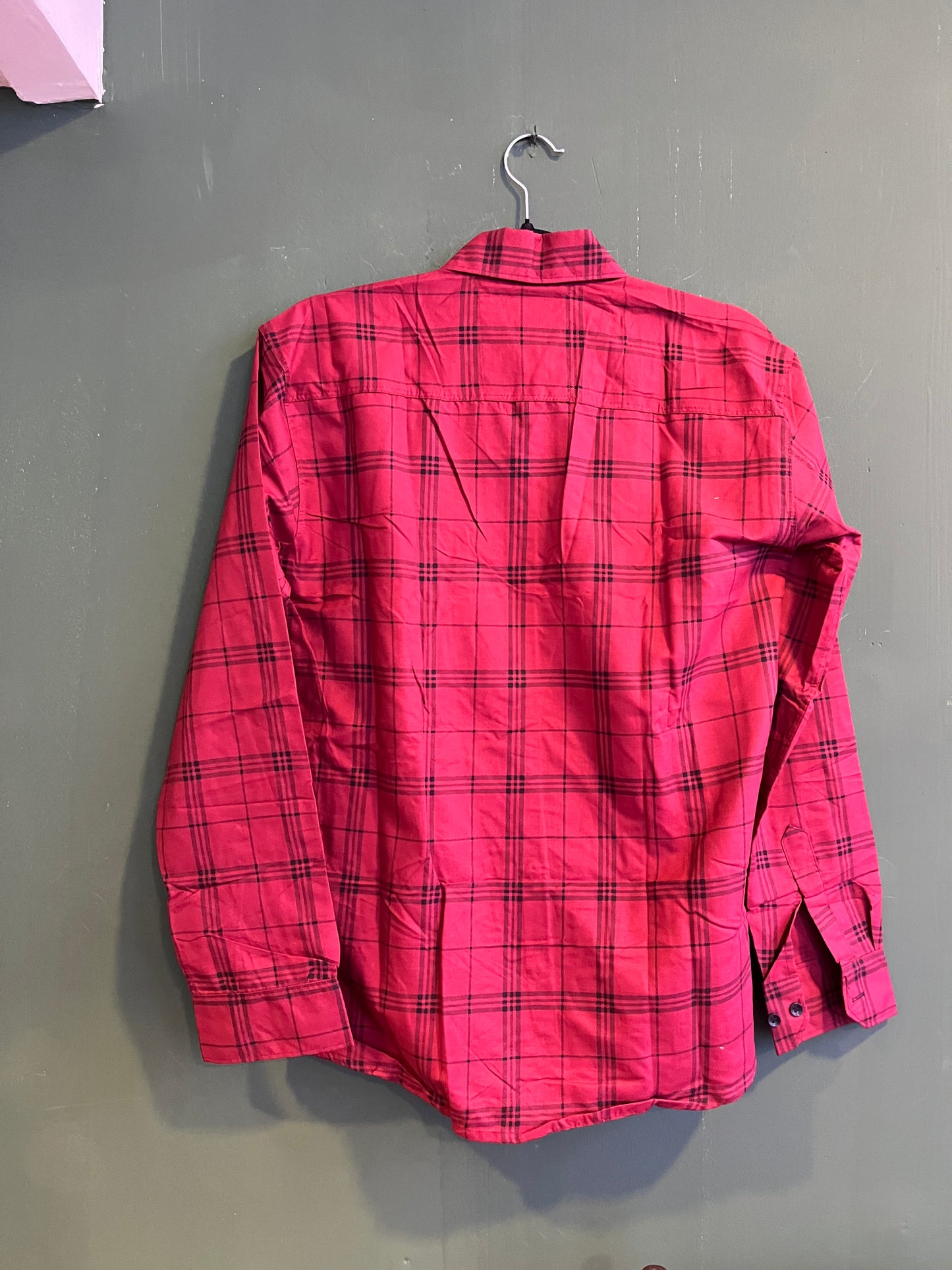 Red Check Casual Shirt