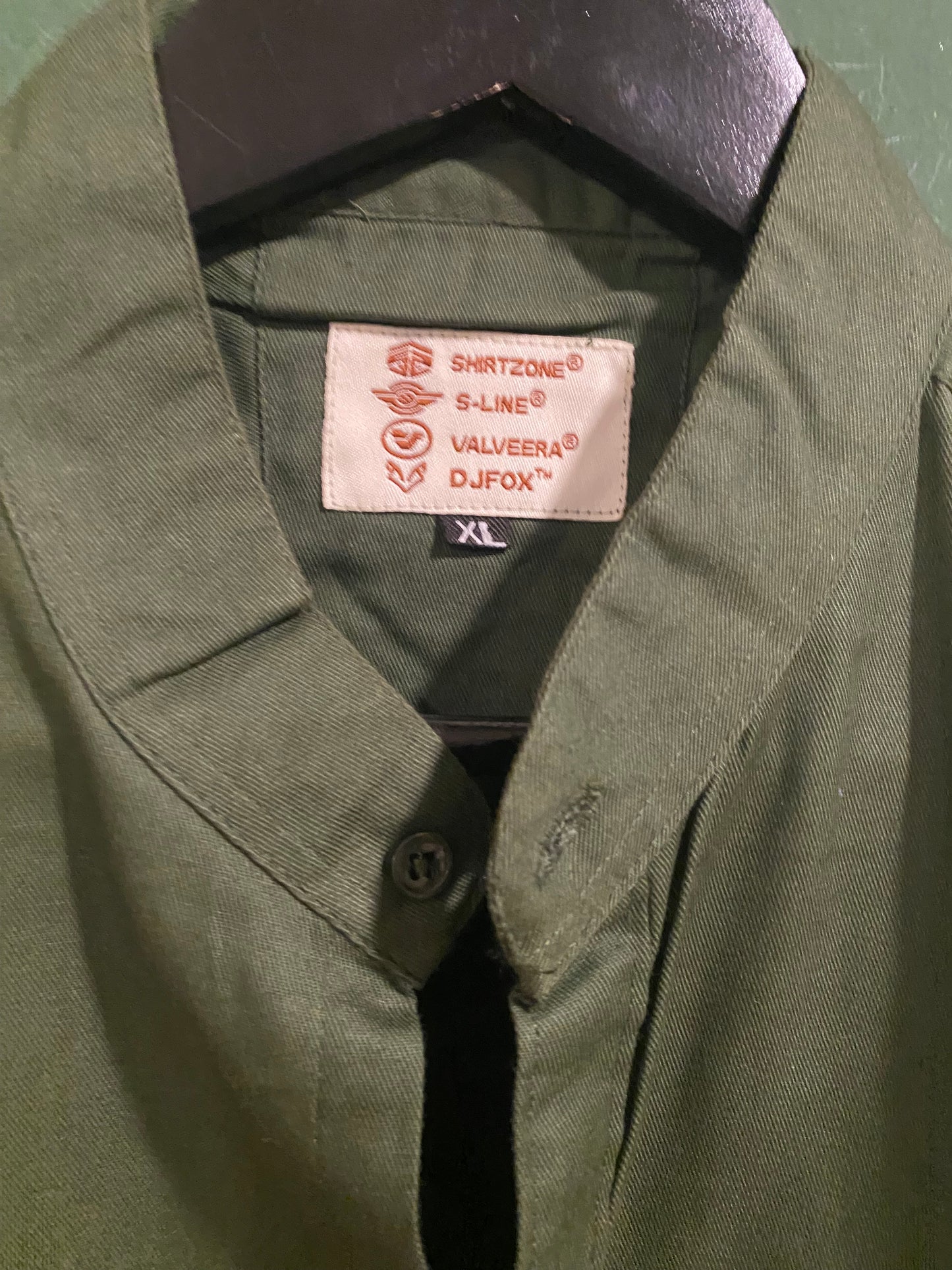 Olive Green Short Sleeve Shirt