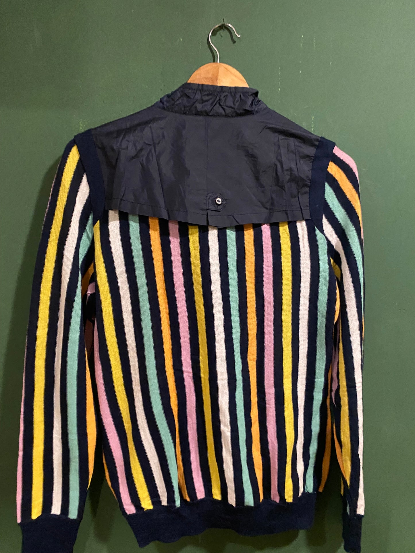 Multicolor Striped Zip Jacket