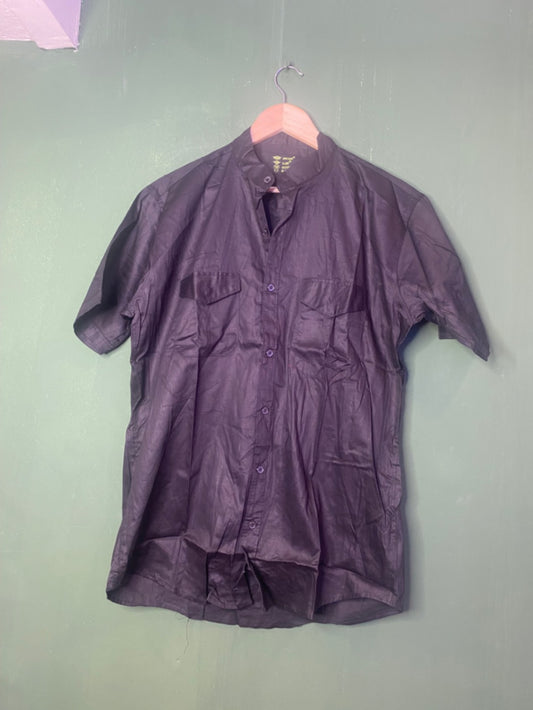 Classic black casual shirt