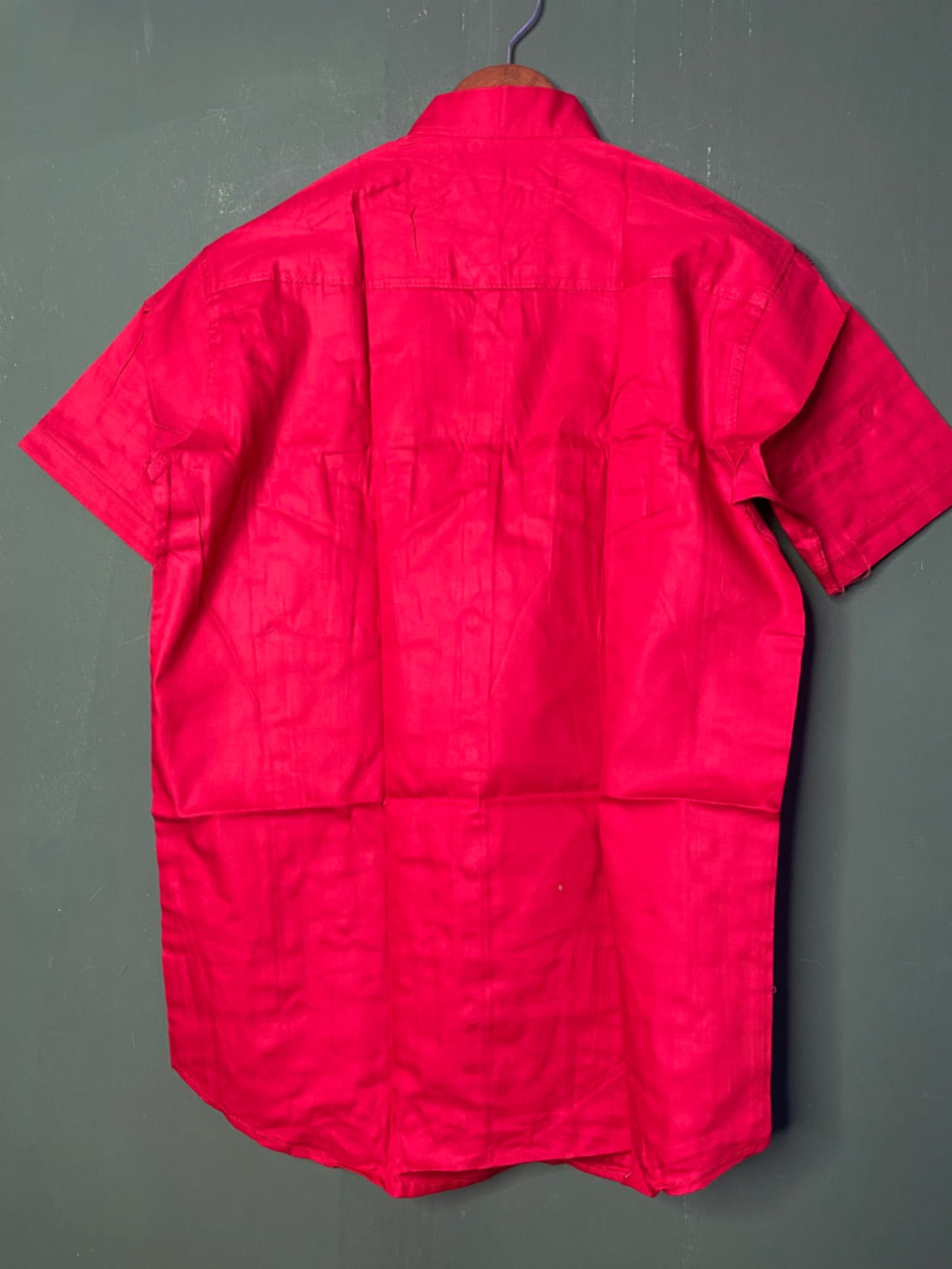 Bright Red Short Sleeve Shirt