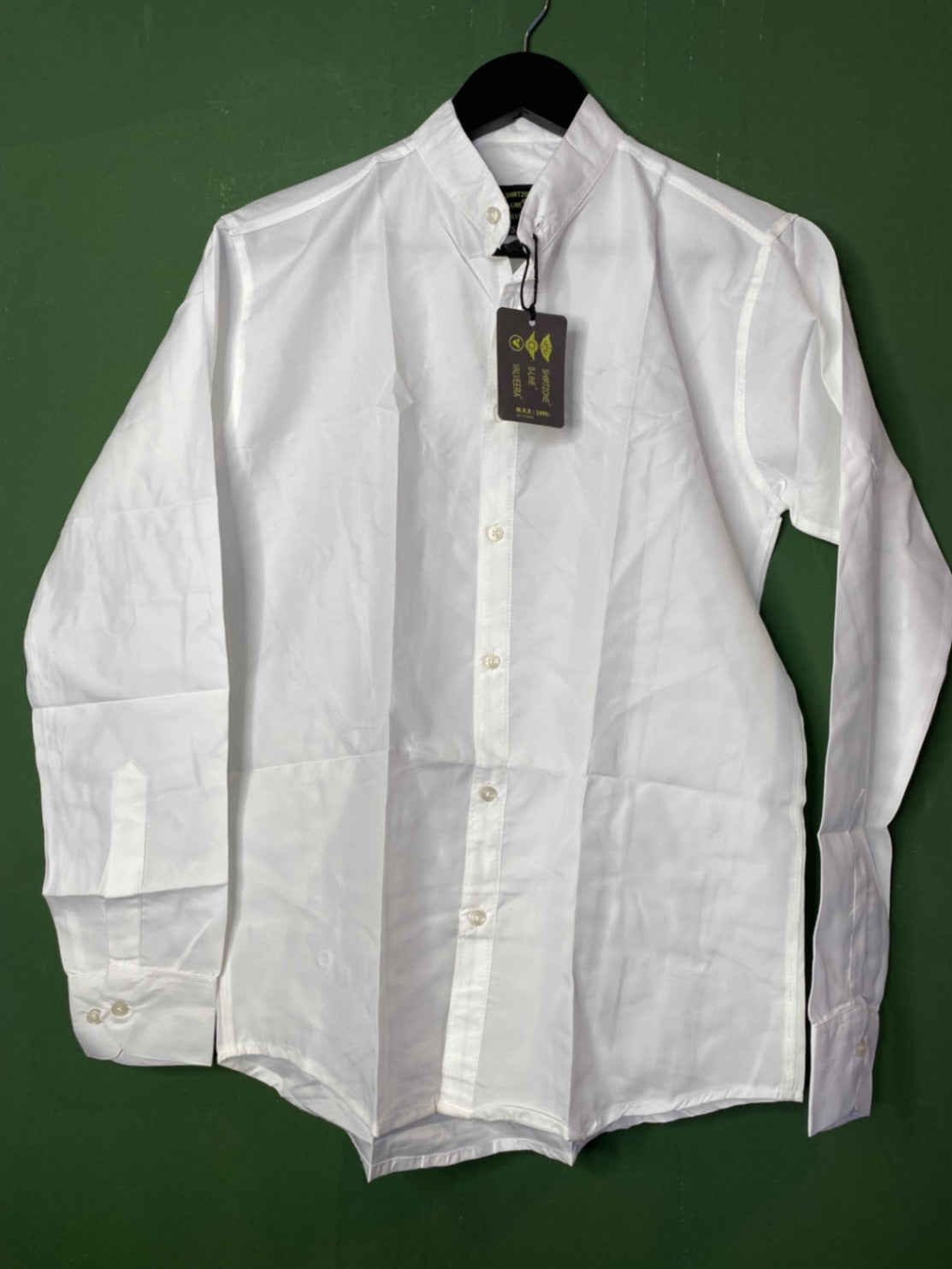 Classic white casual shirt
