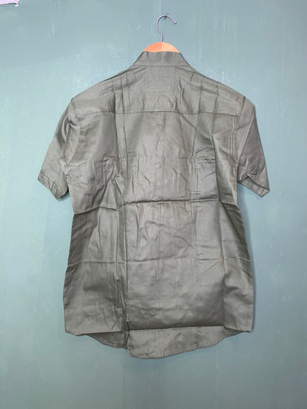 Olive Green Short Sleeve Shirt