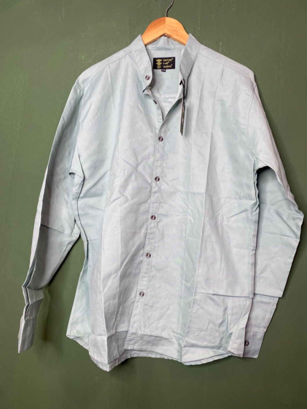 Pale green casual shirt