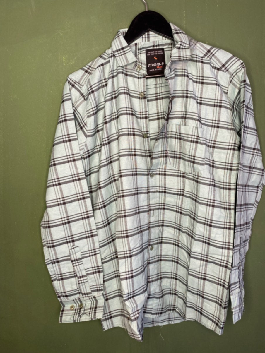 Light Checkered Casual Shirt