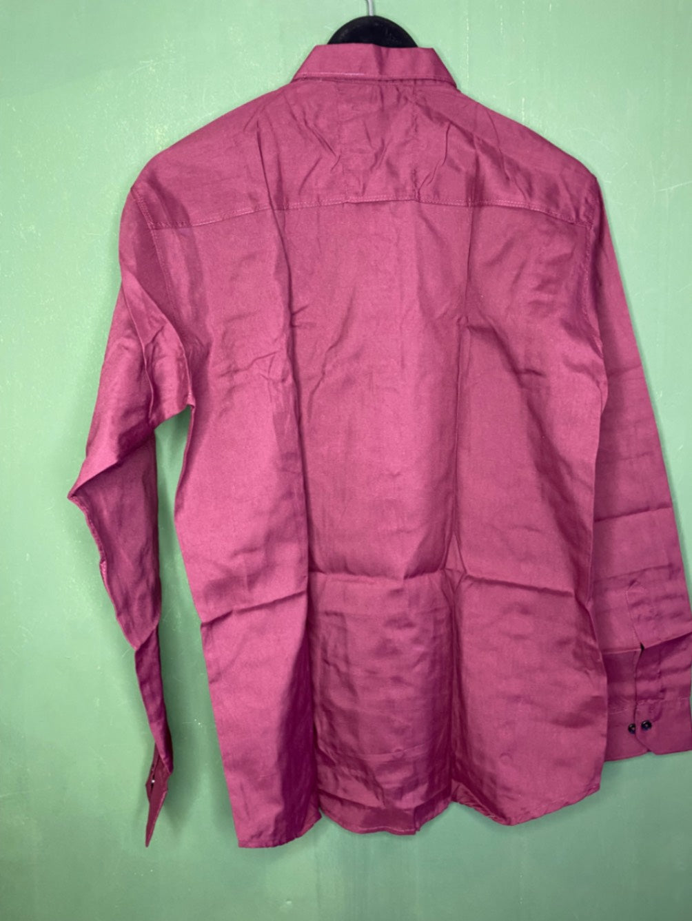 Red Casual Slim Fit Shirt