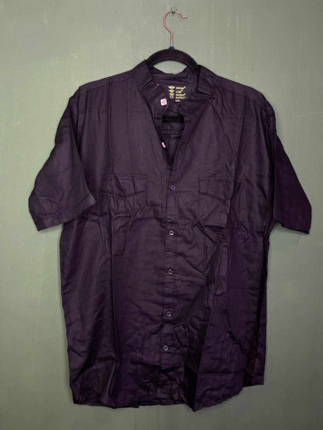 Black half sleeve shirt
