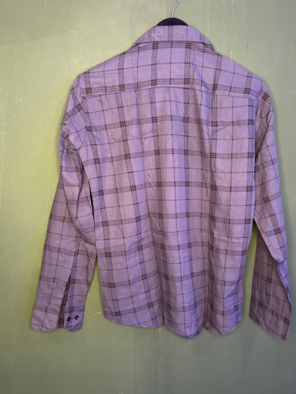 Grey Checked Full Sleeve shirt