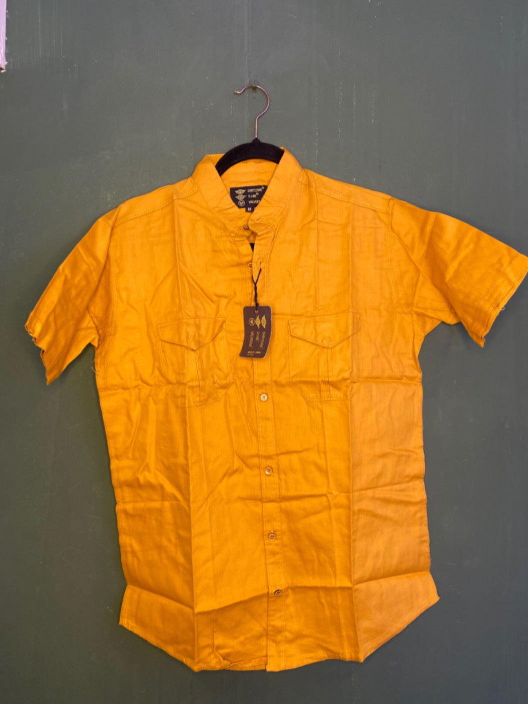 Yellow Causal Shirt