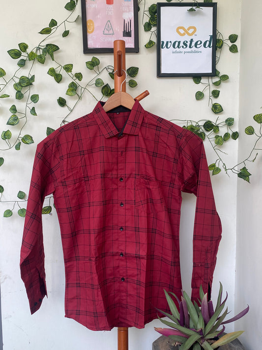 Shirt Zone Red Check Shirt
