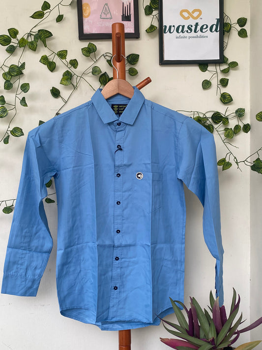 Shirt Zone Blue Casual Shirt