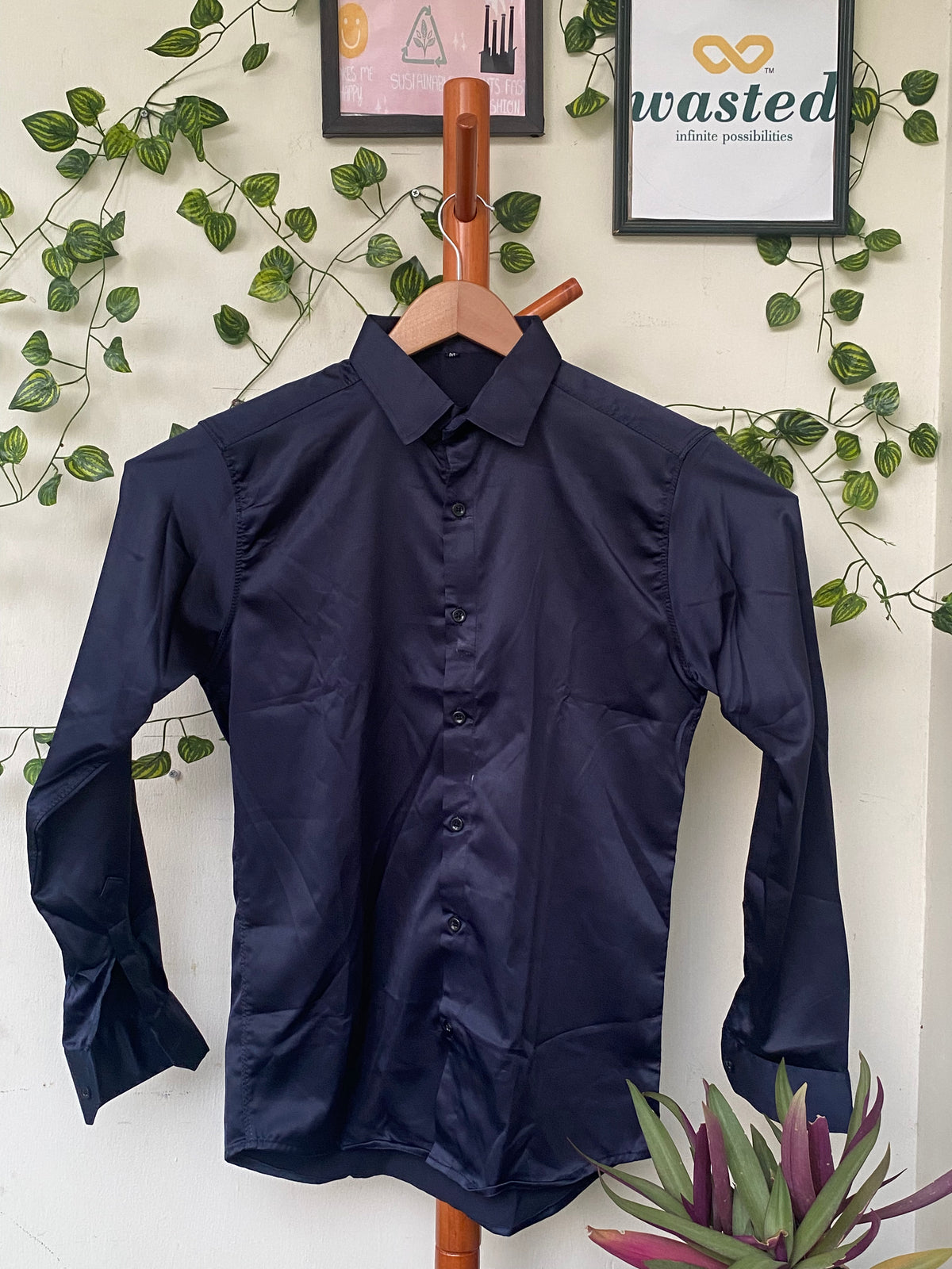Classic Navy Long Sleeve Shirt