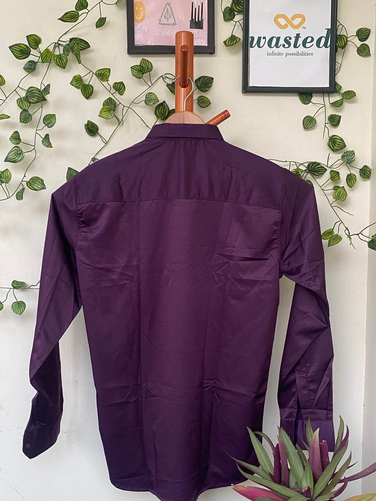 Classic Purple Long Sleeve Shirt
