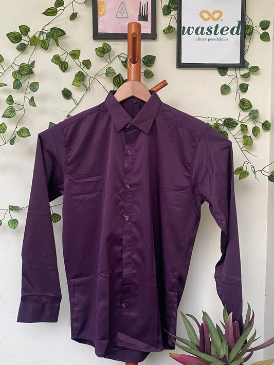 Classic Purple Long Sleeve Shirt