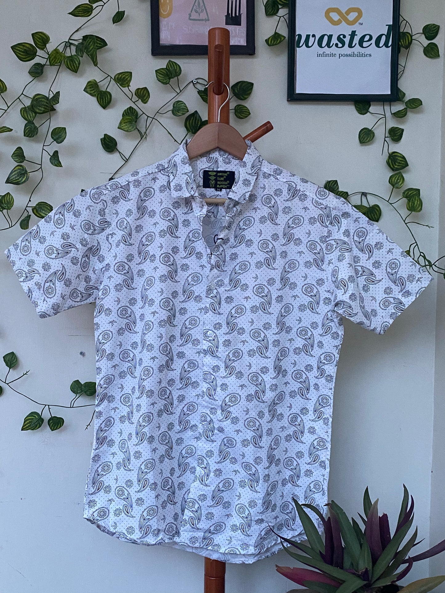 Shirt Zone Paisley Print Shirt