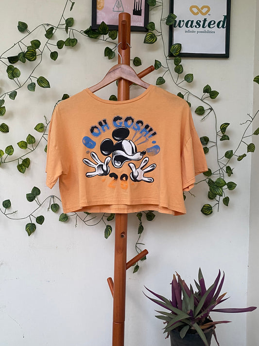 Disney Mickey Mouse Crop Top