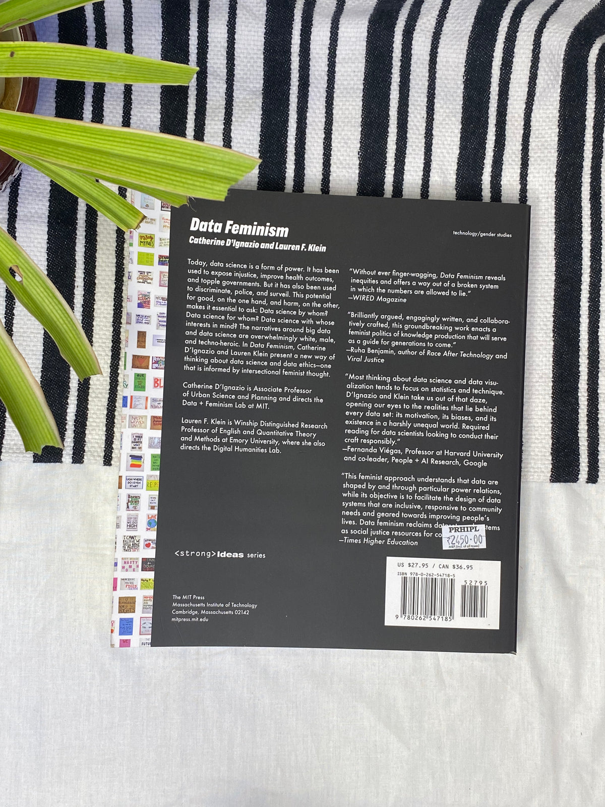 Data Feminism by Catherine D’Ignazio and Lauren F. Klein