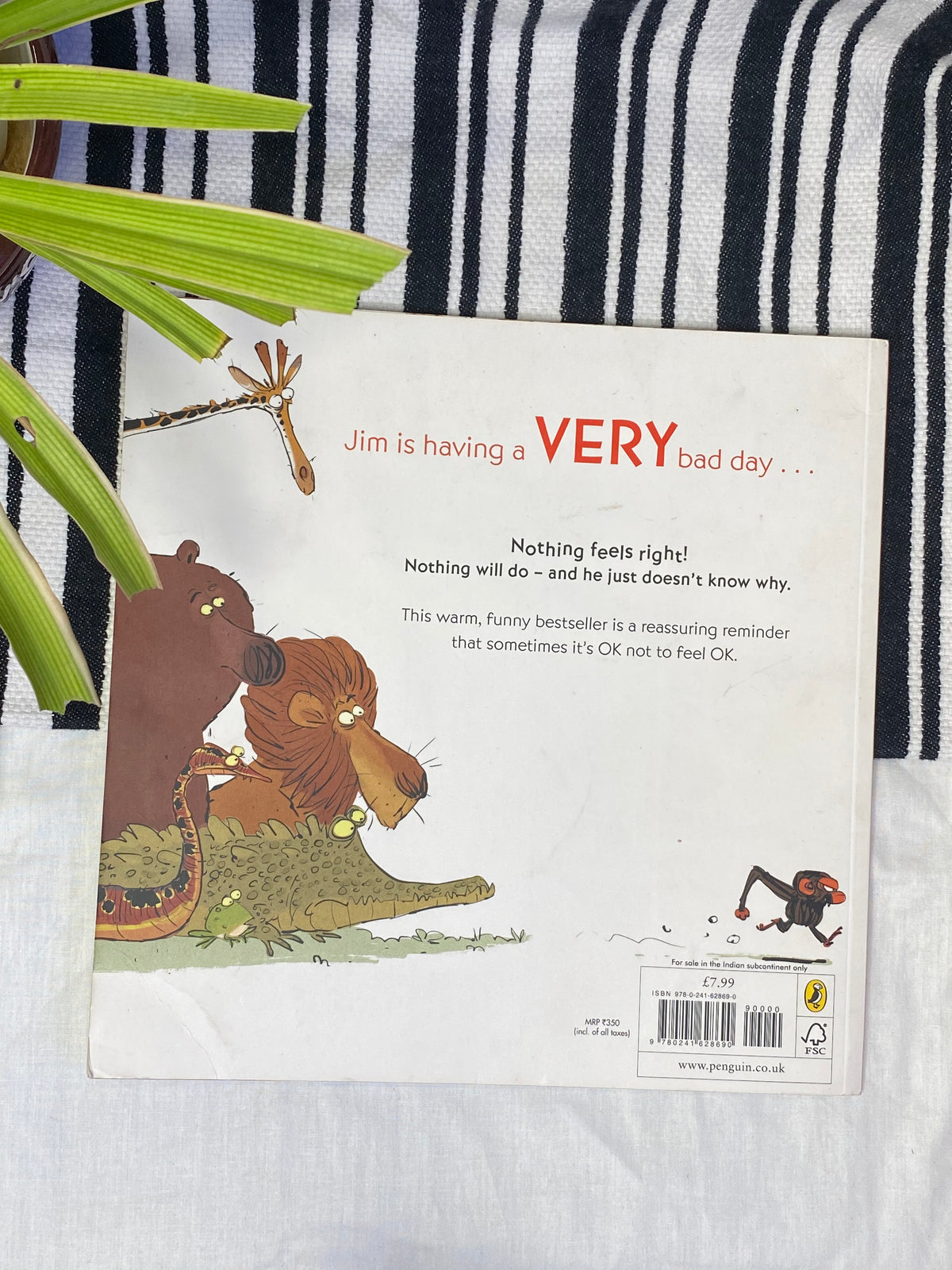 Grumpy Monkey by Suzanne Lang