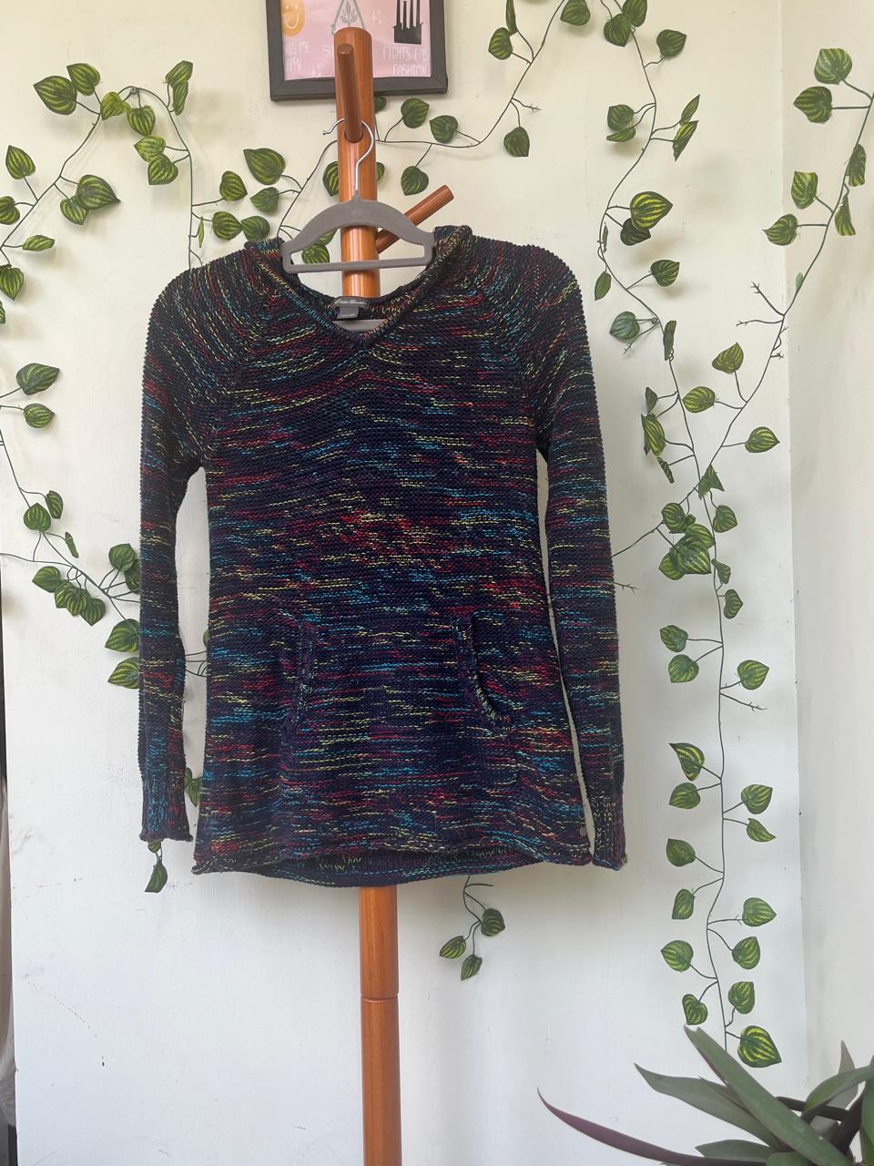Eddie Bauer Multicolour Knitted Hoodie