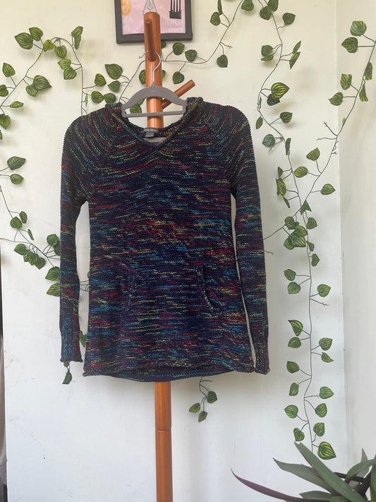 Eddie Bauer Multicolour Knitted Hoodie
