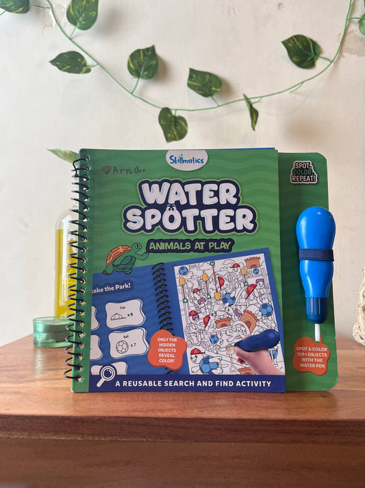 Skillmatics Water Spotter Reusable Activity Book