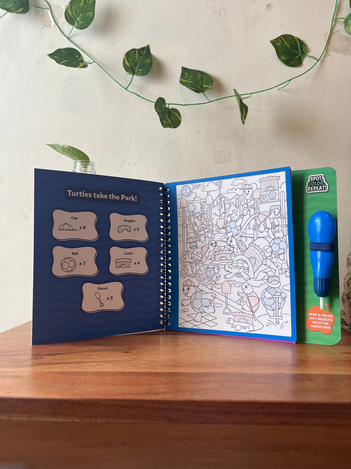 Skillmatics Water Spotter Reusable Activity Book