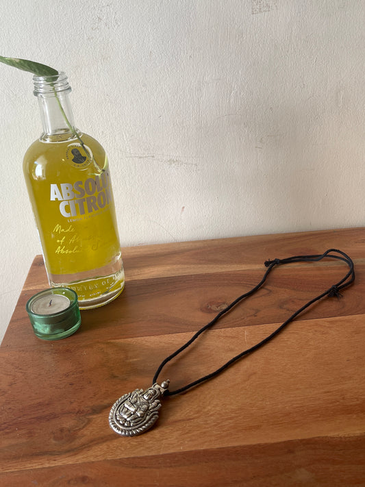 Amsham Handmade Lakshmi Pendant Necklace