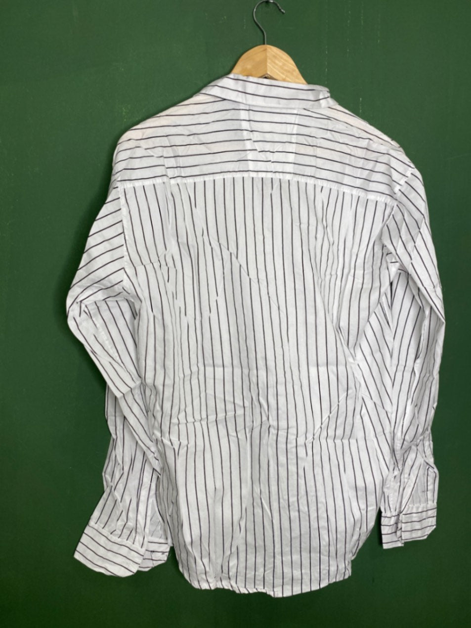 White Striped Casual Shirt